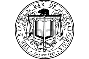 State Bar of California badge